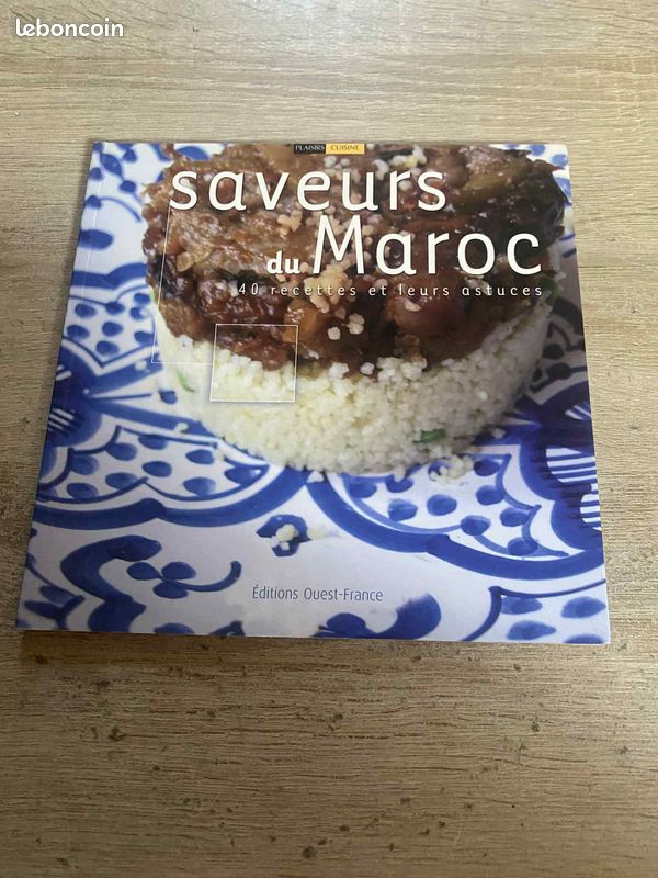 Livre cuisine Saveurs du Maroc (image 1)