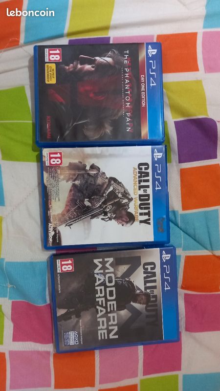 Lot de 3 jeux ps4 (image 1)
