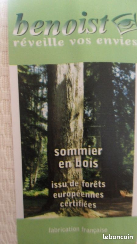 Sommier quasi neuf Benoist Literie 90x190 (image 5)