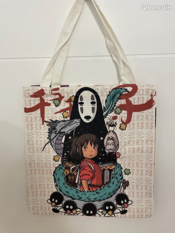 Tote Bag Le Voyage De Chihiro - Sac Fourre-tout Coton, Occasion En Très Bon état