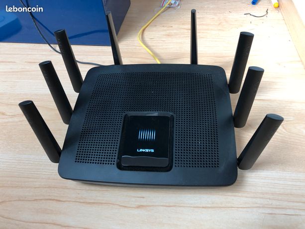 Enrutador Gigabit de triple banda MU-MIMO Linksys Max-Stream AC5400