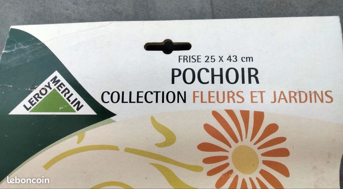 Pochoir fleurs (image 2)