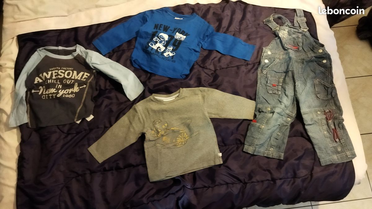 Lot 43 vêtements 2 ans garçon été (image 5)