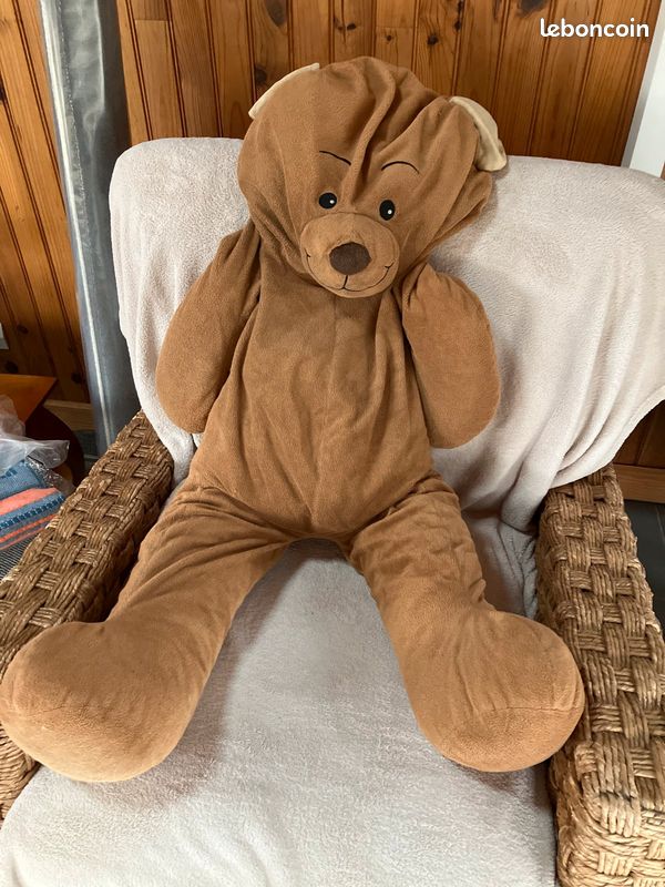 Ours en peluche marron (image 1)