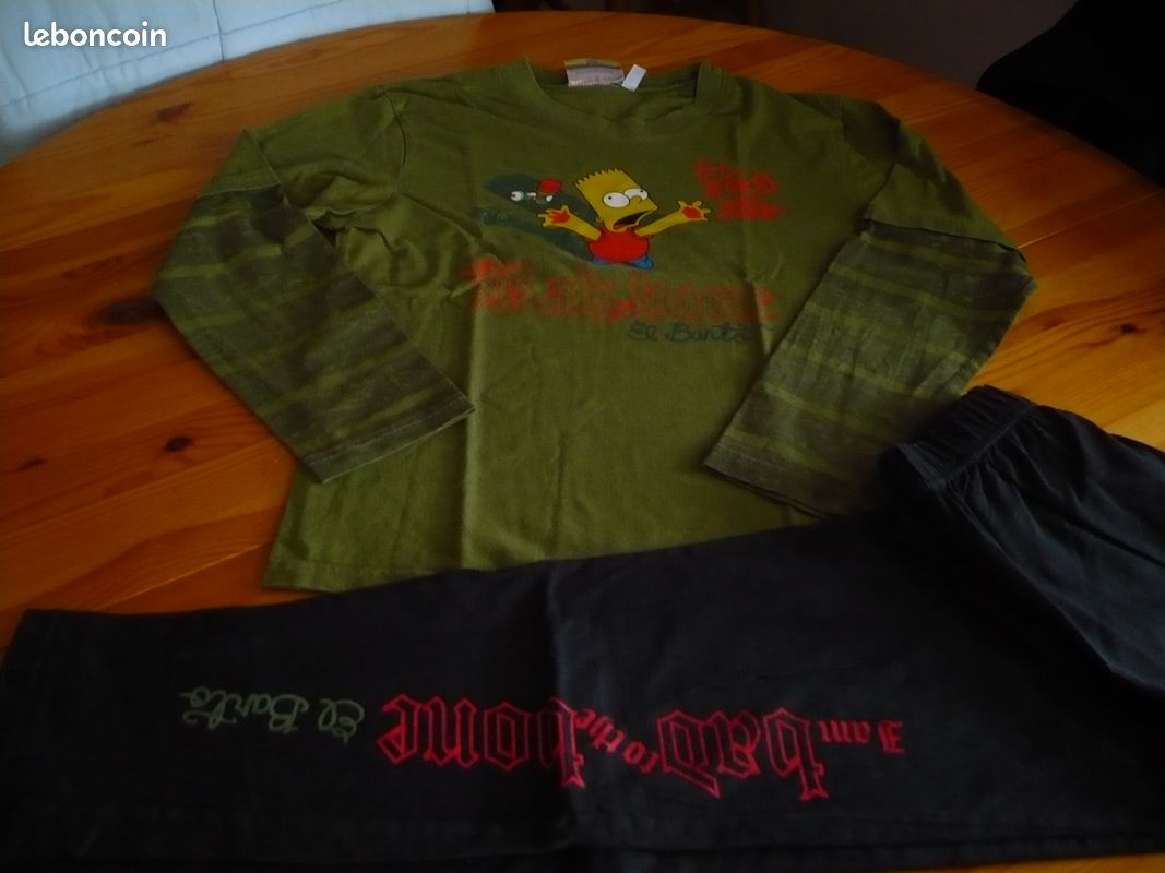 Pyjama garçon Simpson (image 1)