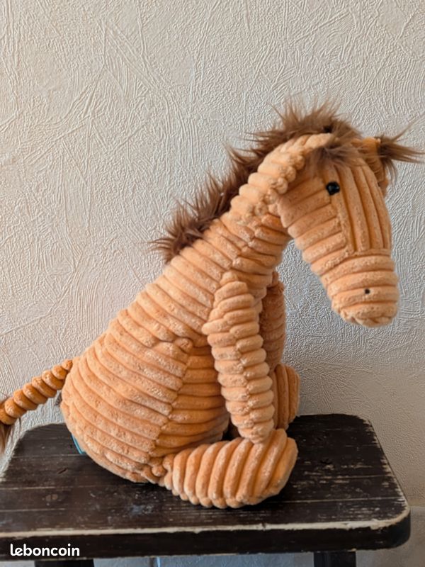 Jellycat Cordy Roy Giraffe Medium avec étiquette – modèle rare retiré 🦒 (image 5)