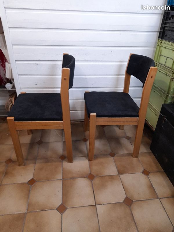 Paire de chaise vintage baumann 1970's (image 6)