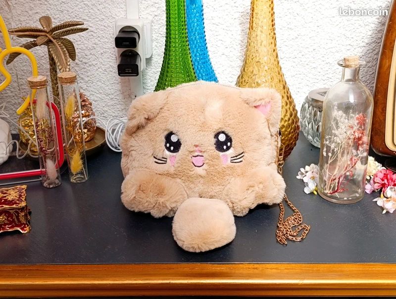 Adorable sac trotteur Cosplay chat đ± peluche manga anime cute kawaii mignon đ (image 1)