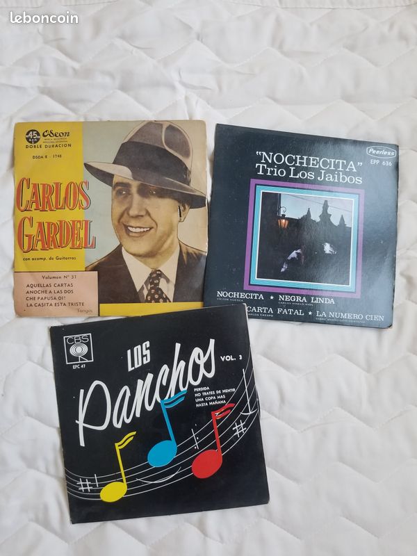Vinyles divers Tango Gardel Panchos Los Jaibos (image 1)