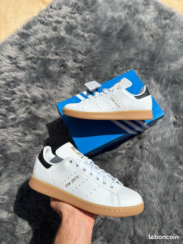Basket adidas Stan Smith blanc Noir 37 Chaussures