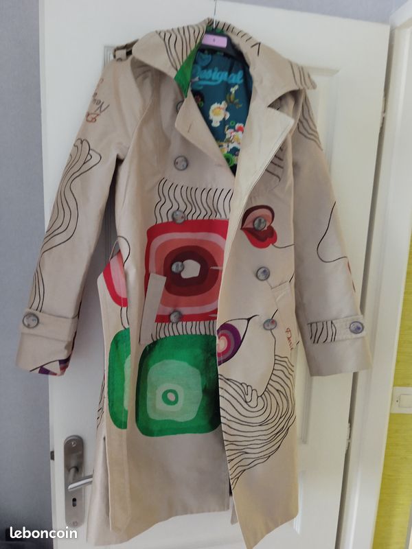 Kleinanzeigen Desigual Kurzmantel Damen Mantel Desigual GrÃ¼n