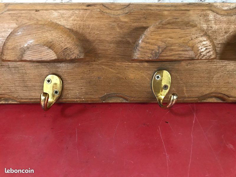 Porte manteau en bois pour 5 À VENIR CHERCHER SUR PLACE (image 7)