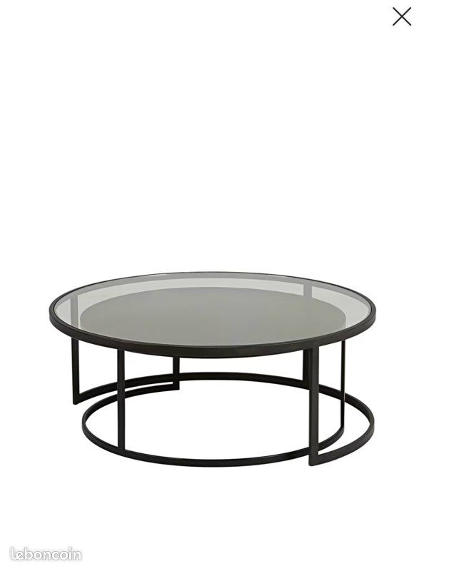 Table basse ronde (image 2)