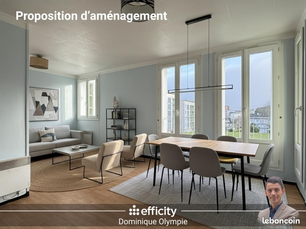 Appartement 4 pièces 65 m² · à Saint-Brieuc · 65 m² · 89 970 €