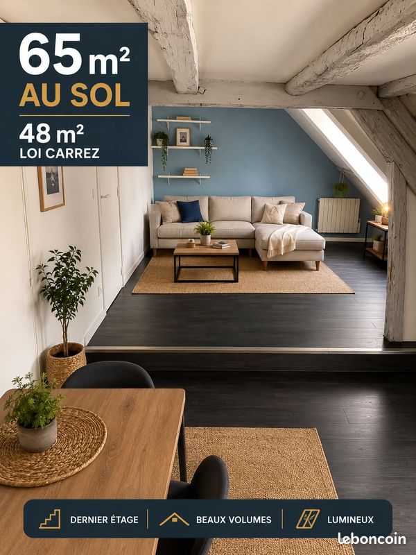 Appartement 2 pièces 48 m² · à Crécy-la-Chapelle · 48 m² · 890 €/mois