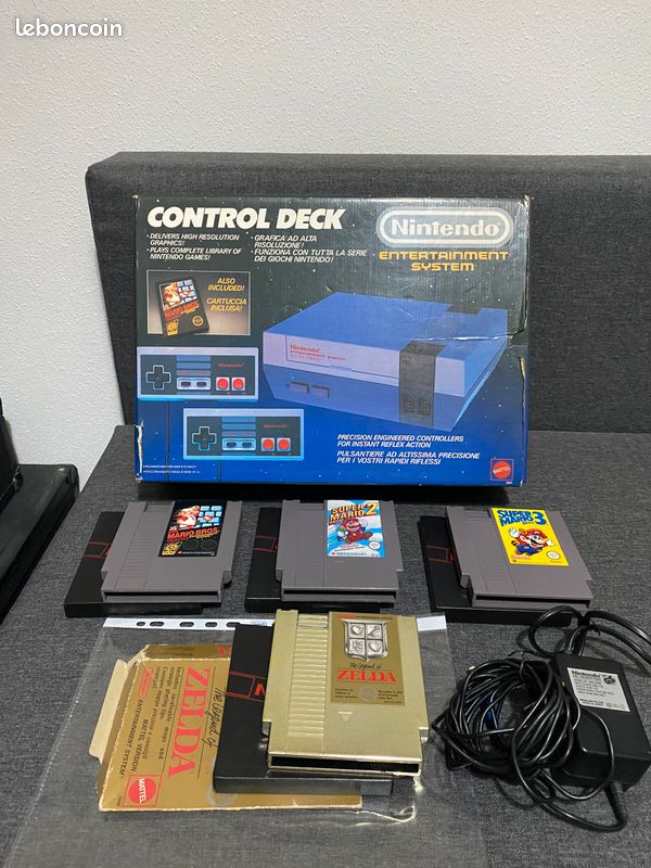 Nintendo NES MATTEL en boîte complète RARE Consoles