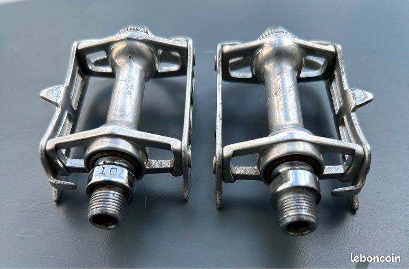 Anciennes pédales de vélo duralumin SR SP-12 Japan