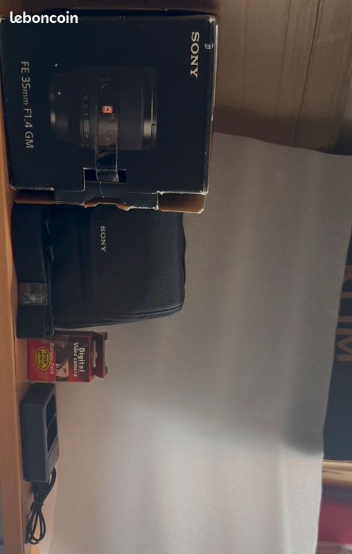 Sony FE 35mm F1.4 GM – Excellent état + filtre B+W – lot complet, accessoires neufs (image 2)