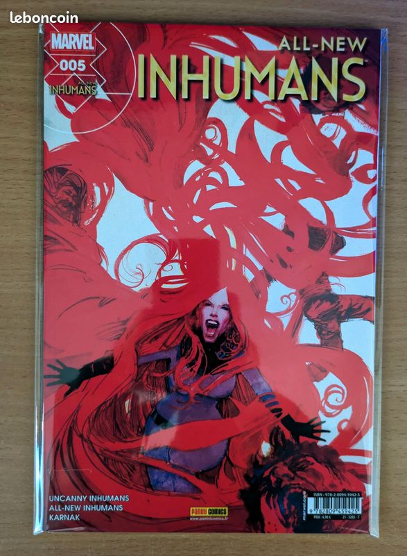 All-New Inhumans (Panini Comics) n° 1 à 7 (image 6)