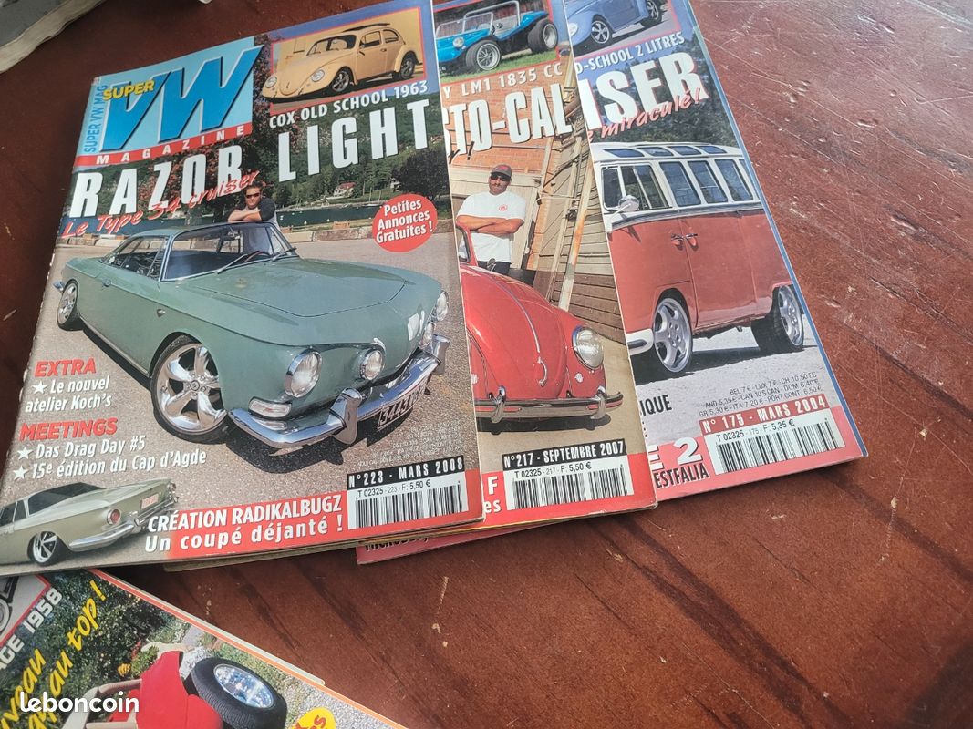Lot 9 Mag SUPER VW MAG + Posters + 3 Magazines Cadeaux (VW Tech / Nitro) (image 2)