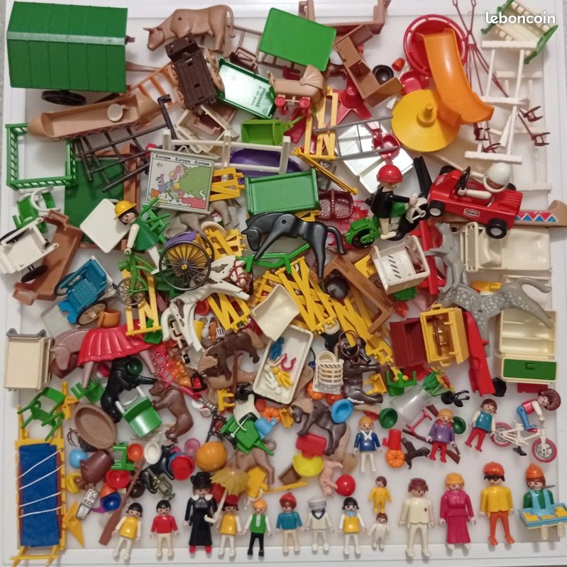 Lot De Figurines Playmobil En Vrac - Occasion, Pour Enfants Et Collectionneurs