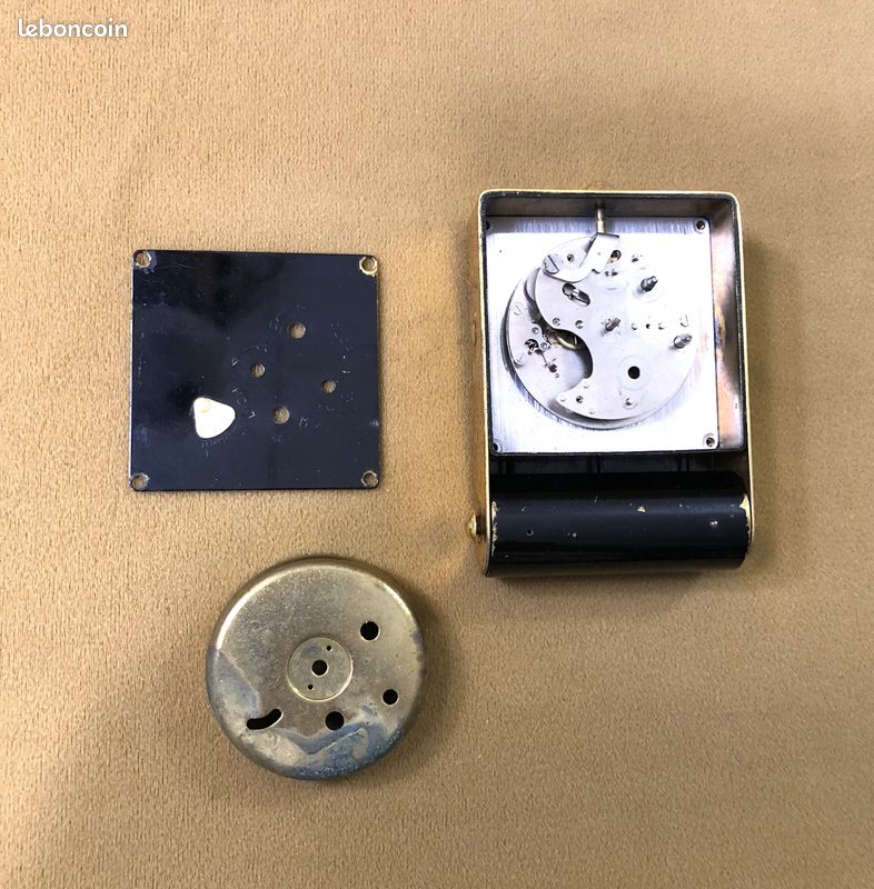 Réveil De Voyage Jaeger-LeCoultre 8 Jours – Mécanique, Vintage, Fonctionne