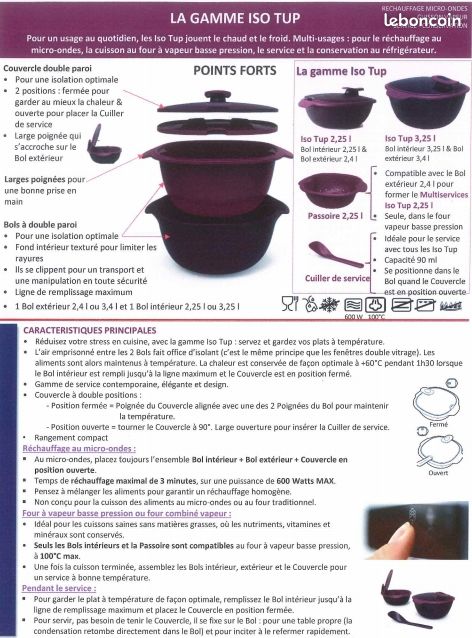 IsoTup 2,25L/2,4L Tupperware (image 4)