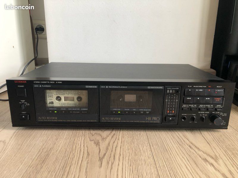 Luxman K 110W lecteur cassette audio (platine double k7 k110 k110w) (image 1)