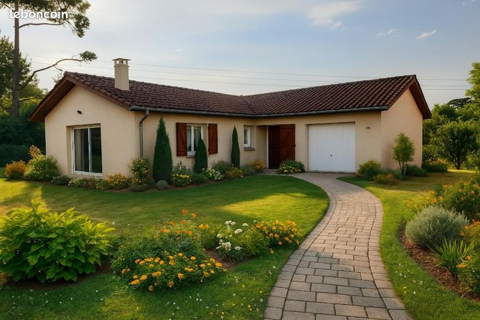 Maison 6 pièces 100 m² - Ventes immobilières - Leboncoin