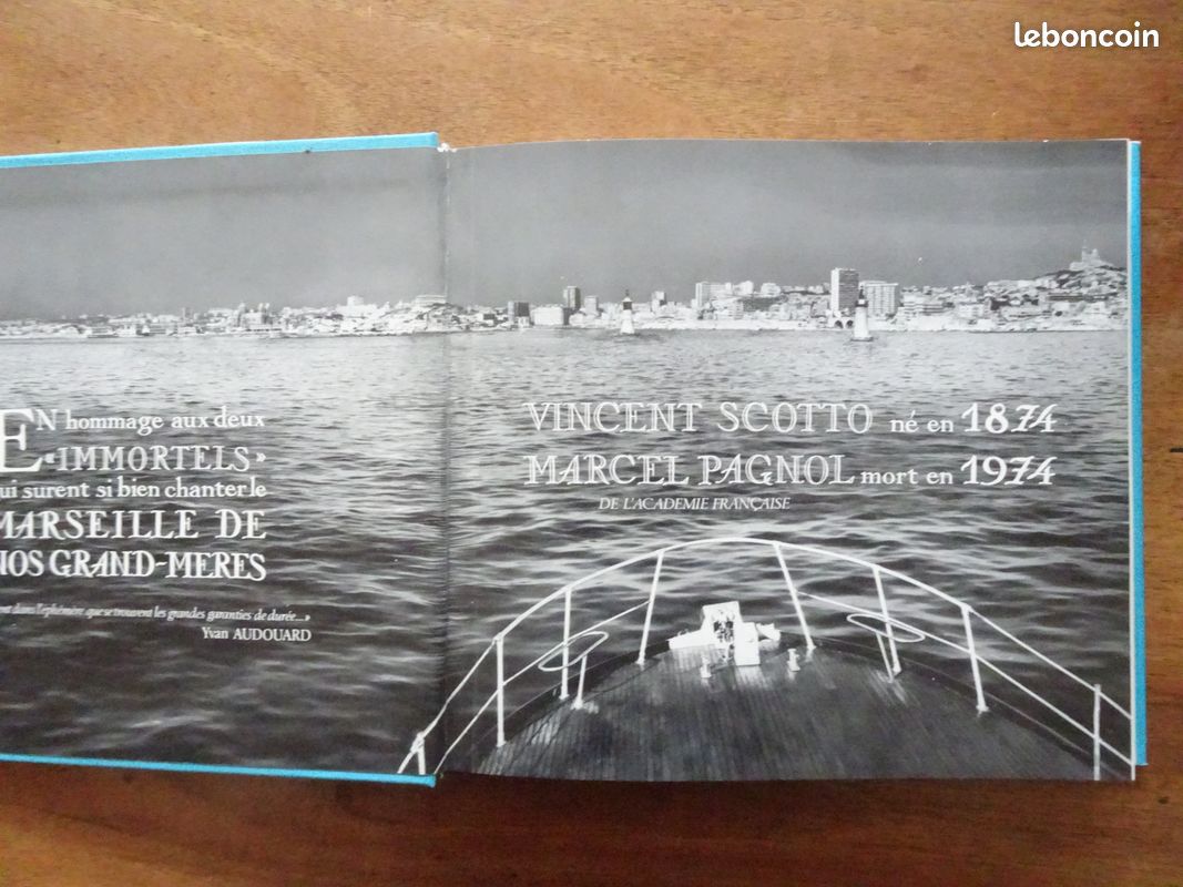 Lot de 2 livres MARSEILLE, OM (image 4)