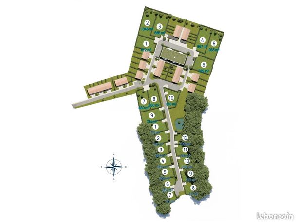 Terrain 660 m² Creuzier Le Vieux
