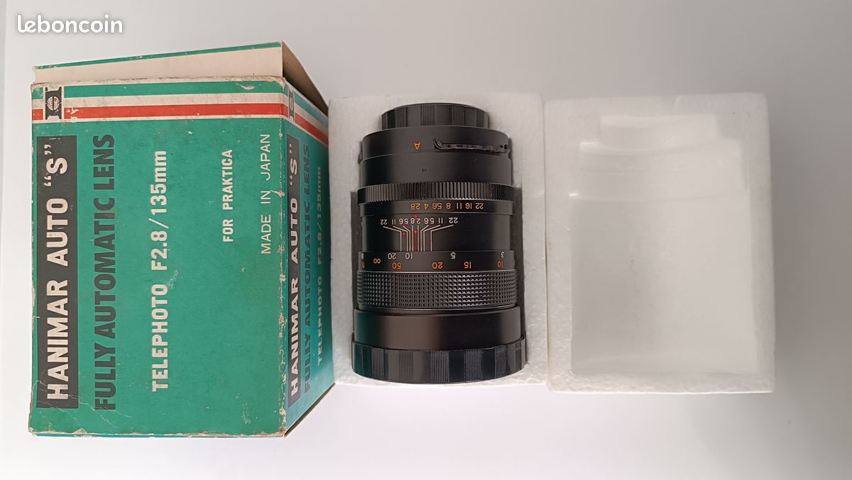Hanimar Auto S 135mm M42 Photo, audio vidéo