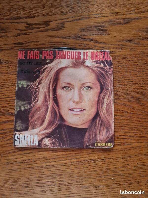 Sheila Ne fais pas tanguer le bateau - Samedi soir 45 tours (image 1)