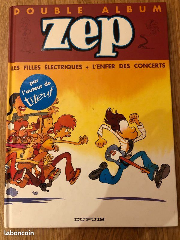 BD ZEP les filles électriques et l’enfer des concerts (image 1)