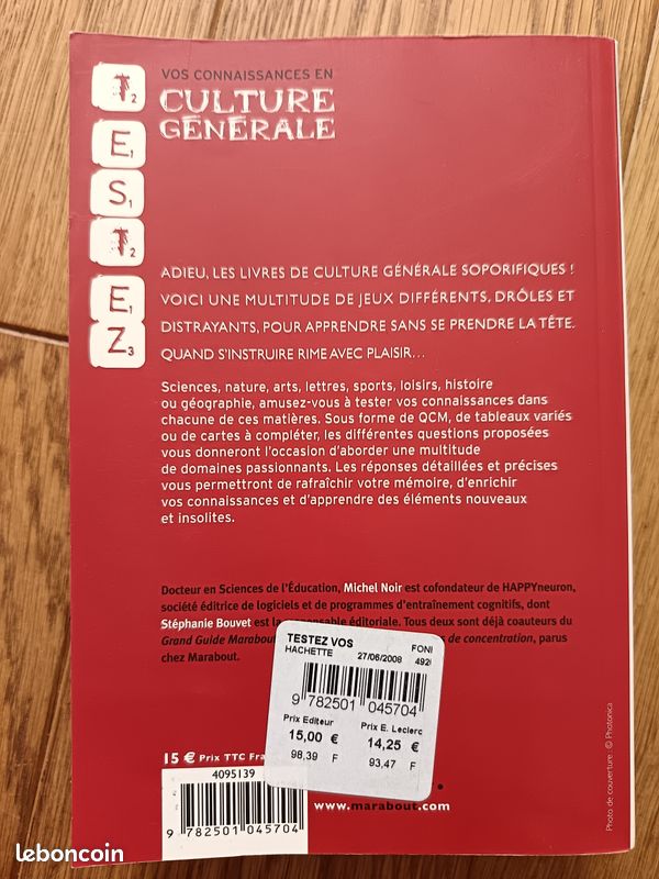 Livre Testez vos connaissances en culture générale (image 2)