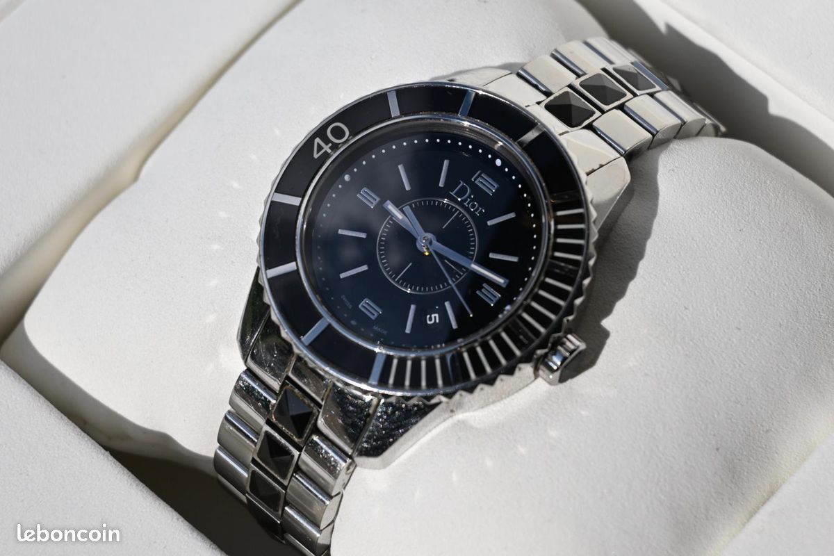 Cadran Et Mouvement De Montre KRISTAL Argent - Occasion à Réparer