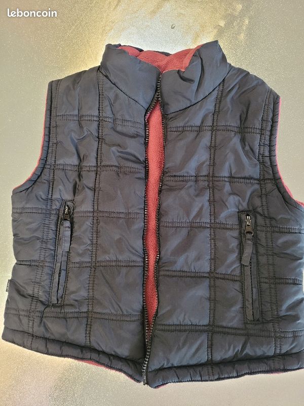 Veste polaire, reversible, sans manches (image 3)