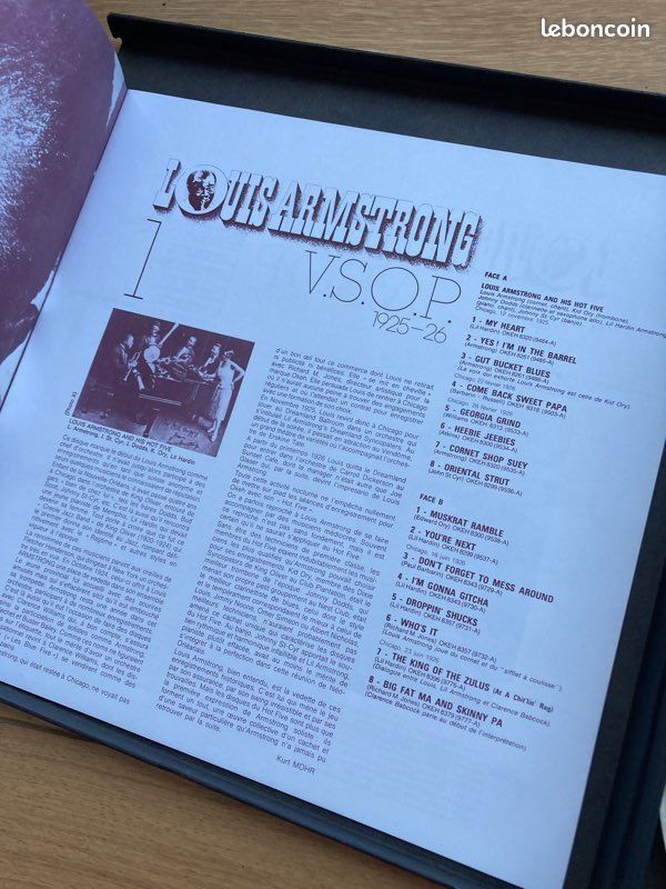 Coffret 8 vinyles Armstrong Jazz VSOP (image 4)