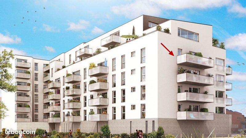 Appartement 3 pièces 61 m² · à Reims · 60,8 m² · 850 €/mois