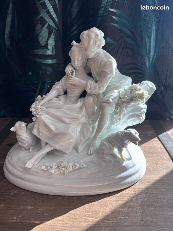 Couple de personnages en biscuit - La Boutique