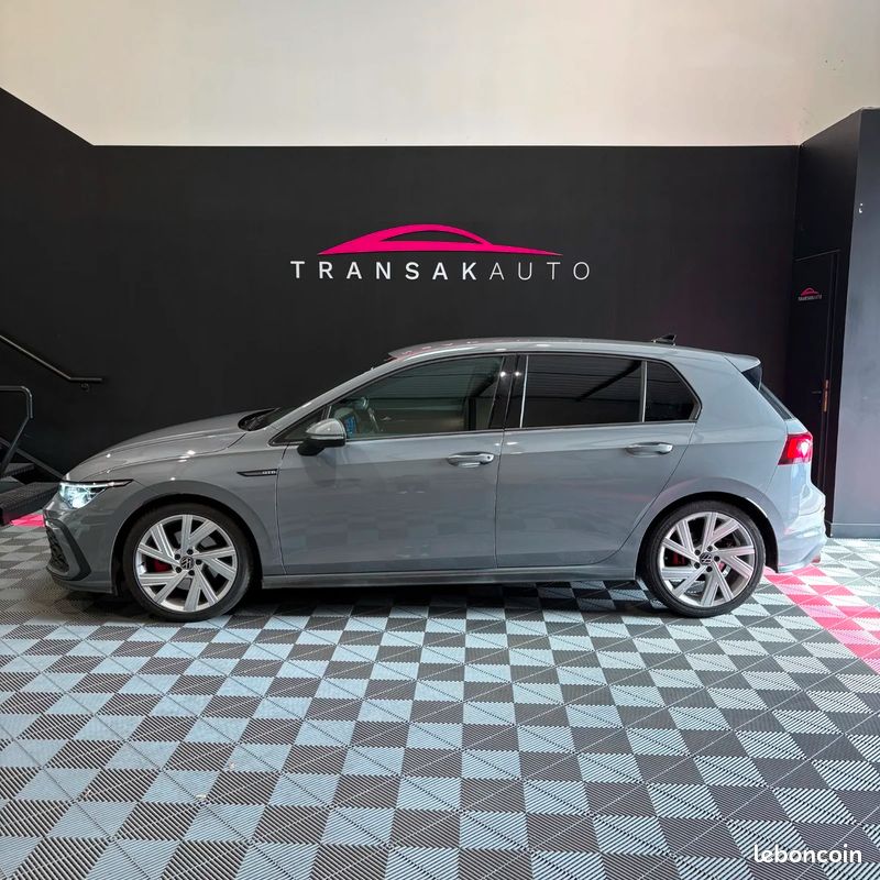 Volkswagen golf 2.0 tdi scr 200 dsg7 gtd / gris moonstone / iq light / camera / anti brouillard (image 8)
