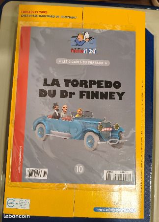 Voiture Tintin -Les Voitures De Tintin N° 10 La Torpedo du