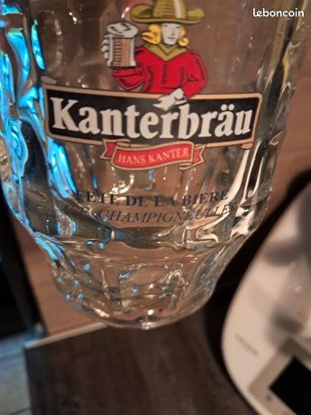 CAVALIER DE POMPE A BIERE KANTERBRAU 10CM X8CM