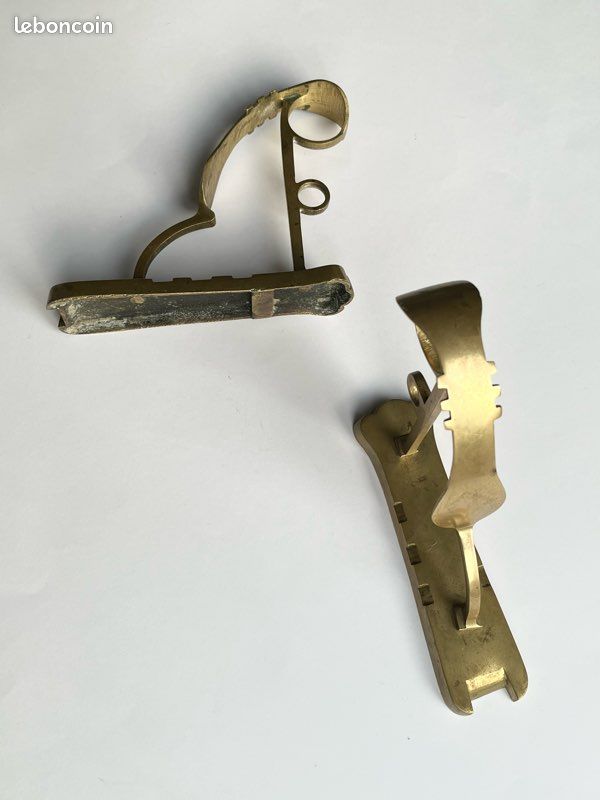 Kit de barres à rideaux Chic 28 mm, laiton chromé 200 cm | Leroy Merlin