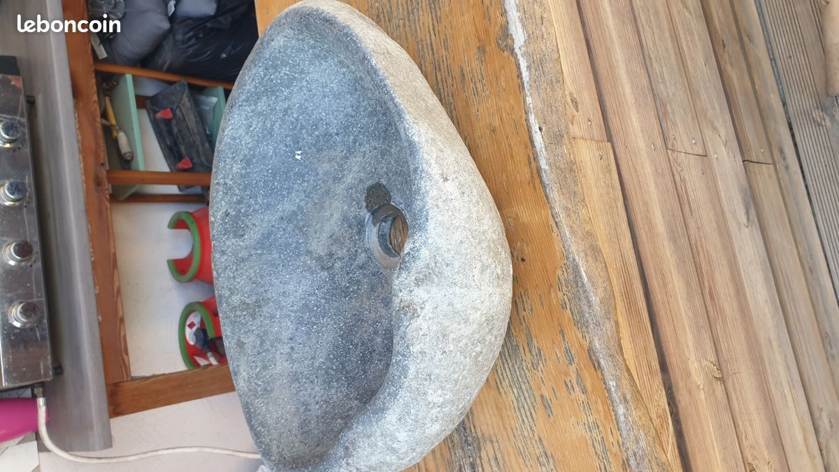 Vasque en pierre véritable (image 2)