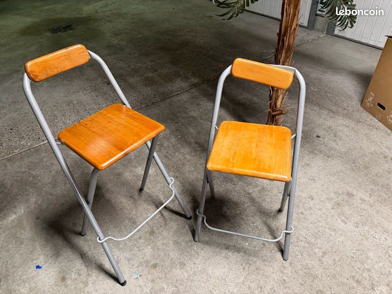Lot de 4 tabouret