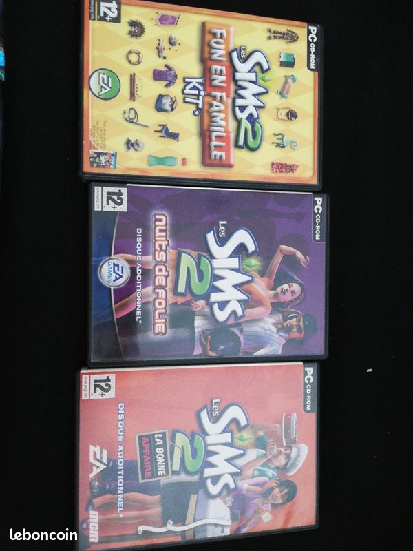 Lot de jeu de PC Sims 2 (image 1)
