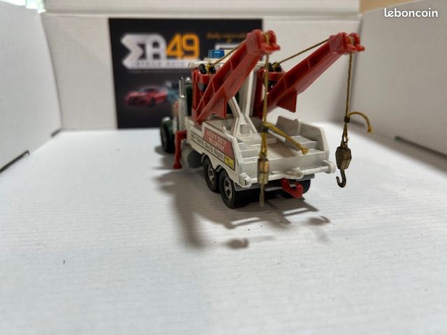 Matchbox SuperKings K31 Peterbilt Remorque Frigo Pepsi 1978 - Pièce Incomplète
