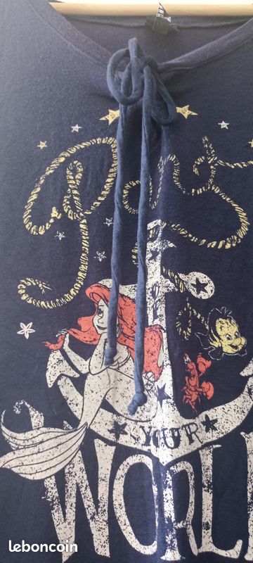 Débardeur femme la petite sirène Disney/EMP (image 3)