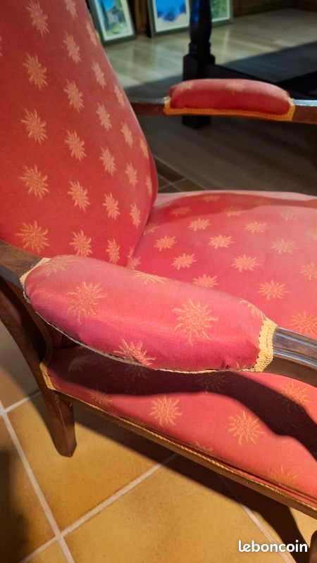 Fauteuil Voltaire ancien (image 4)